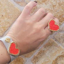 Load image into Gallery viewer, Style Heart Handmade Adjustable Ring