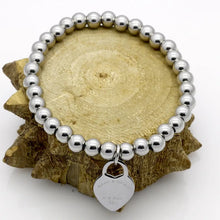 Load image into Gallery viewer, TC- Elastic Simple Heart Bracelet