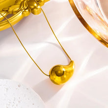Load image into Gallery viewer, Modern Water Droplets Necklace