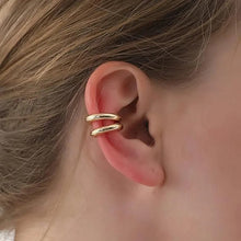 Load image into Gallery viewer, Golden C Thin Ear Cuffs