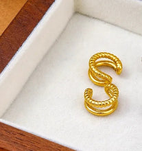 Load image into Gallery viewer, 1 Pair Vintage Round Ear Cuffs