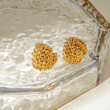 Load image into Gallery viewer, Gold Honeycomb Ear Cuffs