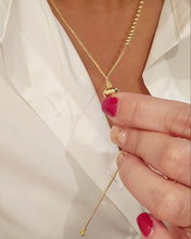 Load image into Gallery viewer, Adjustable My White Heart Necklace