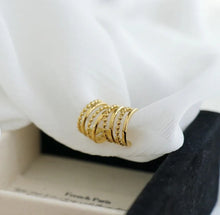 Load image into Gallery viewer, Golden Slim Ear Cuffs Set