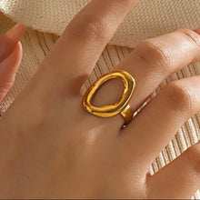 Load image into Gallery viewer, Oval Open Rings