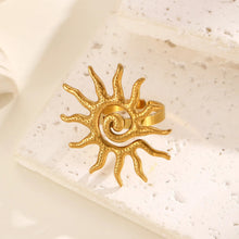 Load image into Gallery viewer, Golden Sun Open Ring