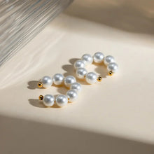 Load image into Gallery viewer, Golden Beads Ear Cuffs
