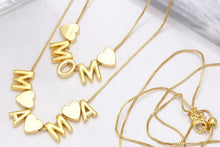 Load image into Gallery viewer, Mama Adjustable Golden Letters Necklace