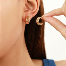 Load image into Gallery viewer, Twist punk Earring

