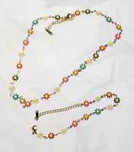 Load image into Gallery viewer, Colorfull Small Flower Necklace
