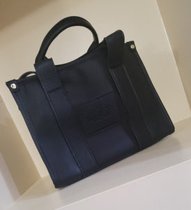 Women'S Medium Tote Black Bag- MJ