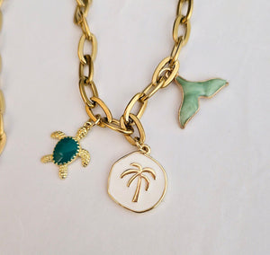 Summer Beach Charm Necklace