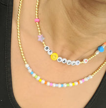 Load image into Gallery viewer, Be happy Beaded Women&#39;S Necklace
