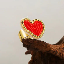 Load image into Gallery viewer, Style Heart Handmade Adjustable Ring
