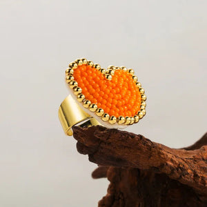 Style Heart Handmade Adjustable Ring