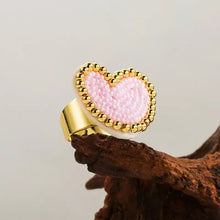 Load image into Gallery viewer, Style Heart Handmade Adjustable Ring
