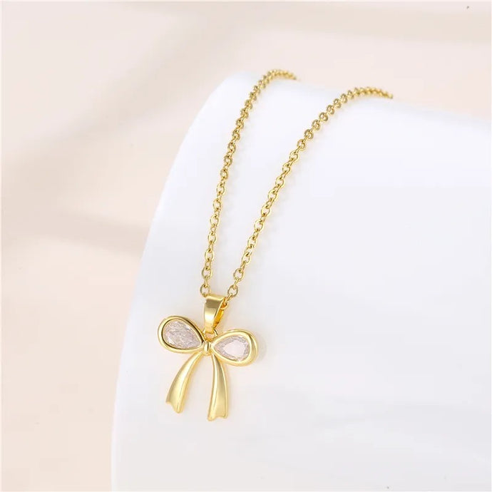 Special Bow Necklace