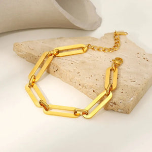 Chain Rectangular Bracelet