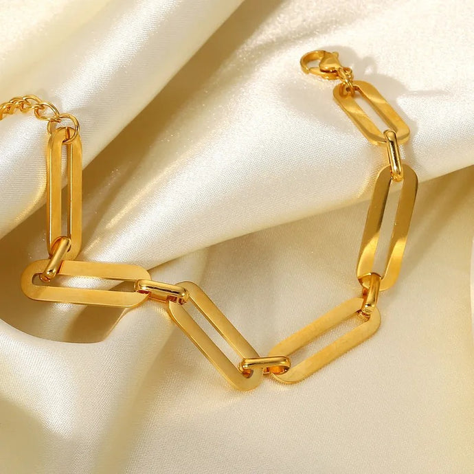 Chain Rectangular Bracelet