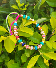 Load image into Gallery viewer, Summer Colorful Elastic Bracelets
