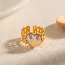 Load image into Gallery viewer, Princess Heart  Open Ring
