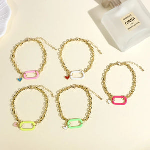 Punk Oval Bracelet