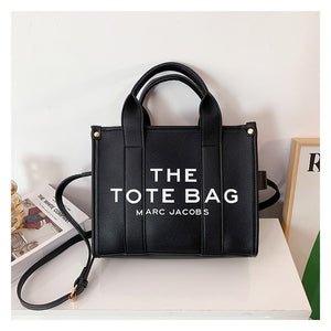 Women'S Medium Tote Black Bag- MJ