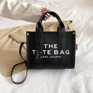 Women'S Medium Tote Black Bag- MJ