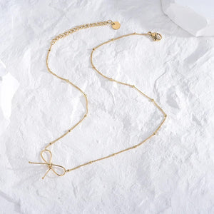 Bow Knot Necklace