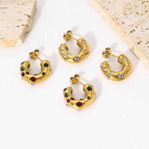 Classic Style C Earrings