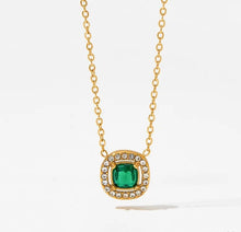 Load image into Gallery viewer, Green Fashion Jewelry Set
