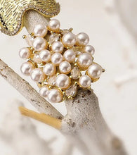 Load image into Gallery viewer, Party Fashion Pearl Ring Free Size
