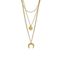 Load image into Gallery viewer, Fashion Moon 3 in 1 Necklace

