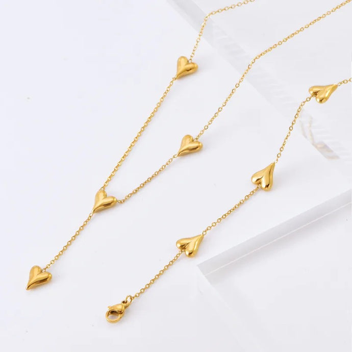 Luxury Heart Jewelry Sets