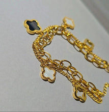 Load image into Gallery viewer, Double Clover Mix Bracelet
