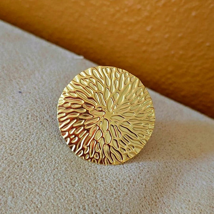 Vintage Big Round Open Ring