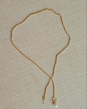 Load image into Gallery viewer, Pearl Gold Necklace
