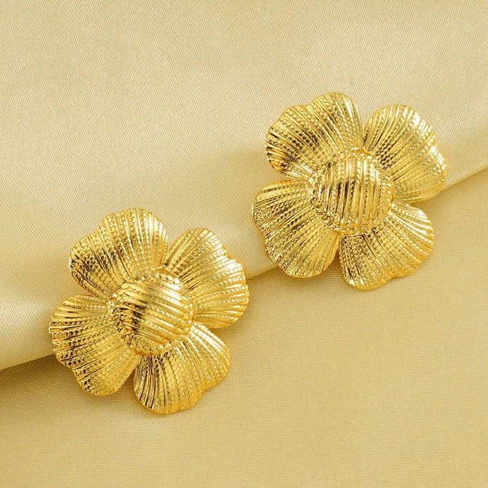 Modern Flower Earring