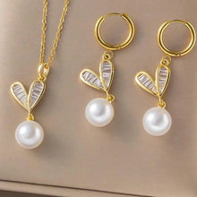 Load image into Gallery viewer, Casual Elegant Pearl+Heart Set
