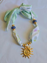 Load image into Gallery viewer, Bandana Sun Charm Necklace
