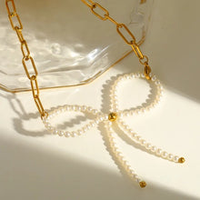 Load image into Gallery viewer, Choker Bow Necklace
