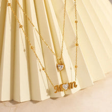 Load image into Gallery viewer, Mom Letter Layered Necklace
