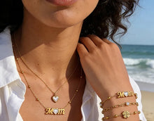 Load image into Gallery viewer, Mom Letter Layered Necklace
