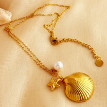 Load image into Gallery viewer, Summer Shell Necklace

