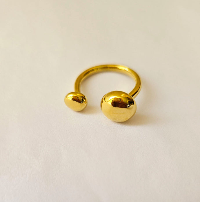 Style Circle Gold Open Ring