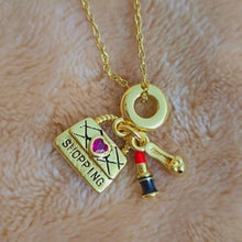 Load image into Gallery viewer, I Love Shopping Necklace
