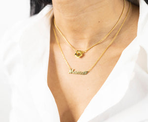 Mama Golden Necklace