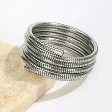 Load image into Gallery viewer, Spring Wrap Multilayer Bangle Bracelets
