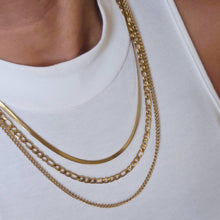 Load image into Gallery viewer, Golden Layered 3 in 1 Necklace
