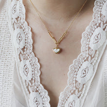 Load image into Gallery viewer, Special Heart in White Necklace

